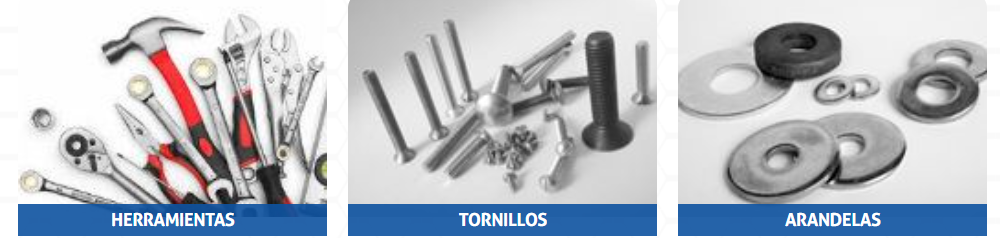 Mundial de Tornillos · Categoría Herramientas